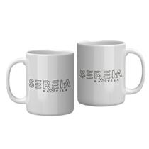 Caneca Porcelana Santos Oficial Sereia da Vila Caneca Porcelana Santos Oficial Sereia da Vila