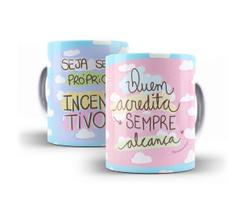 Caneca Porcelana Seja Seu Próprio Incentivo Caneca Porcelana Seja Seu Próprio Incentivo