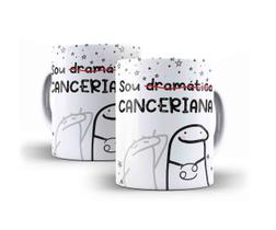 Caneca Porcelana Signo Flork Câncer Canceriana Caneca Porcelana Signo Flork Câncer Canceriana