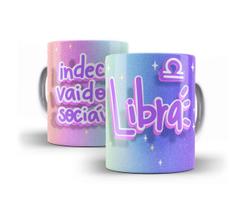 Caneca Porcelana Signo Libra 02 Caneca Porcelana Signo Libra 02