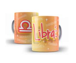 Caneca Porcelana Signo Libra 07 Caneca Porcelana Signo Libra 07