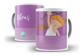 Caneca Porcelana Signo Libra Caneca Porcelana Signo Libra