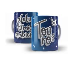 Caneca Porcelana Signo Touro 04 Caneca Porcelana Signo Touro 04