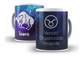 Caneca Porcelana Signo Touro Com Características Caneca Porcelana Signo Touro Com Características