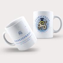 Caneca Porcelana Signo Zodíaco Horóscopo Capricórnio - SIG-CAP-01