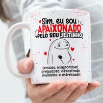 Caneca Porcelana Sim Eu Sou Apaixonado Pelo Seu Jeitinho Est. Namorados AbxS23 V2 16 - Zlprint