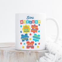 Caneca Porcelana Sou Autista Sinto cheiros Mais fortes Est. 12 - Autismo Zlprint