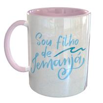 Caneca Porcelana Sou filho de Iemanja Exu Umbanda