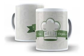 Caneca Porcelana Sou Vegano Sou Vegetariano