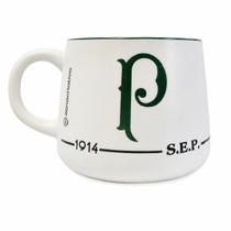 CANECA PORCELANA TIMES OFICIAL LICENCIADA 500ml TIMES:PALMEIRAS