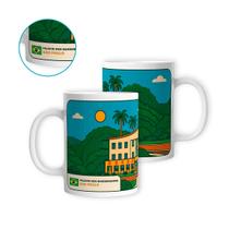 Caneca Porcelana Turística Palácio dos Bandeirantes SP325ml Caneca Porcelana Turística Palácio dos Bandeirantes SP325ml