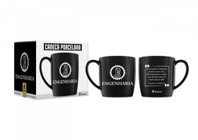 Caneca porcelana ubi 300ml cursos profissões - engenharia - Brasfoot Presentes