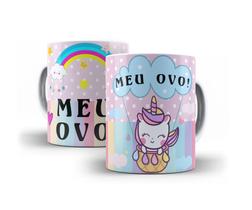 Caneca Porcelana Unicórnio Frase Engraçada + Caixinha