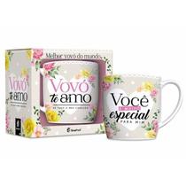 Caneca porcelana urban 300 ml vovo te amo 12296