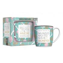 Caneca Porcelana Urban 300ml Brilho Nos Olhos Caneca Porcelana Urban 300ml Brilho Nos Olhos