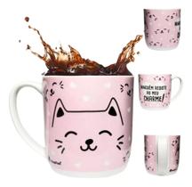 Caneca Porcelana Urban 300ml - Ninguém Resiste - Gato