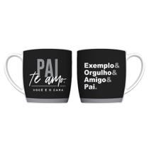 Caneca Porcelana Urban 300ml Pai Amigo