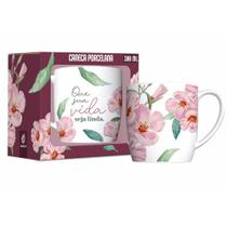 Caneca Porcelana Urban 300ml Que Sua Vida Seja Linda Caneca Porcelana Urban 300ml Que Sua Vida Seja Linda