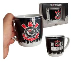 Caneca porcelana urban 300ml times - corinthians