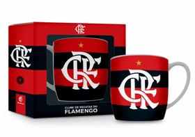 Caneca Porcelana Urban 300ml Times - Flamengo - BRASFOOT