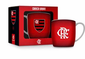 Caneca Porcelana Urban 300ml Times - Flamengo