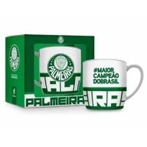 Caneca Porcelana Urban 300ml Times - Palmeiras - Brasfoot
