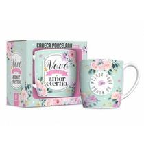 Caneca Porcelana Urban 300ml - Vovó Amor Eterno