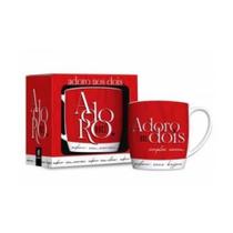 Caneca Porcelana Urban 360ml - Adoro Nos Dois Caneca Porcelana Urban 360ml - Adoro Nos Dois