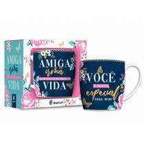 Caneca Porcelana Urban 360Ml Amiga Irmã- BRASFOOT