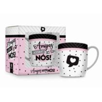 Caneca porcelana urban 360ml - amigas assim so nos - BRASFOOT Caneca porcelana urban 360ml - amigas assim so nos - BRASFOOT