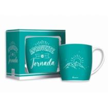 Caneca porcelana urban 360ml - aproveite a jornada - BRASFOOT