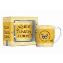 Caneca porcelana urban 360ml - aquele que te guarda - BRASFOOT