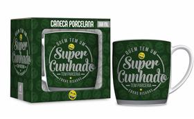 Caneca porcelana urban 360ml - cunhado - Brasfoot