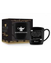 Caneca porcelana urban 360ml cursos - enfermagem - CLAUMIXX