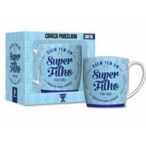 Caneca Porcelana Urban 360ml Família Filho - Lyor Caneca Porcelana Urban 360ml Família Filho - Lyor