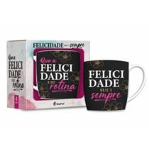 Caneca Porcelana Urban 360ml Felicidade Vire Rotina Caneca Porcelana Urban 360ml Felicidade Vire Rotina