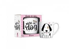 Caneca Porcelana Urban 360ml - Mãe de Dog Estampa Fofinha