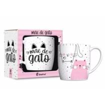 Caneca Porcelana Urban 360ml Mae De Gato Caneca Porcelana Urban 360ml Mae De Gato