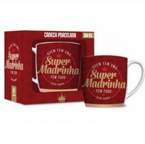 Caneca Porcelana Urban 360ml na caixa - Super Madrinha Presente Brasfoot