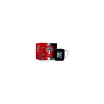 Caneca Porcelana Urban 360ml Sao Paulo Tricolor Brasfoot