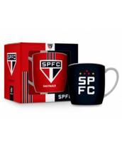 Caneca porcelana urban 360ml times - sao paulo - BRASFOOT