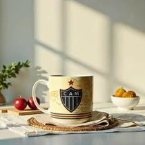 Caneca Porcelana Urban ATLÉTICO MAPA 360ML Brasfoot Caneca Porcelana Urban ATLÉTICO MAPA 360ML Brasfoot