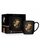 Caneca Porcelana Urban Times Vasco Serie Ouro 300ml