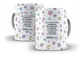 Caneca Porcelana Versículos Da Bíblia 01