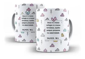 Caneca Porcelana Versículos da Bíblia 05 Caneca Porcelana Versículos da Bíblia 05