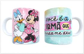 Caneca Porcelana Você é a Irmã Que a Vida me Deu Est. Amizade 12 - Amiga Zlprint