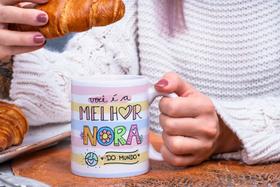 Caneca Porcelana Você é a Melhor Nora do Mundo - Presente dia das Mães Zlprint Caneca Porcelana Você é a Melhor Nora do Mundo - Presente dia das Mães Zlprint