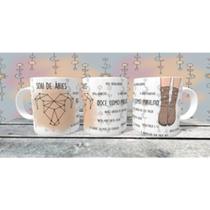Caneca Porcelana Xícara Personalizada Áries Signo Horóscopo- MEGA OFERTA!