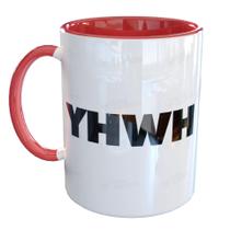 Caneca Porcelana YHWH Tetragrama