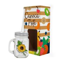 Caneca Pote - Girassol